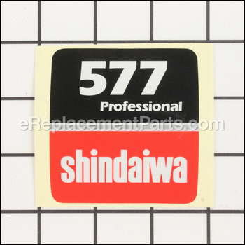 Name Plate - X504004360:Shindaiwa