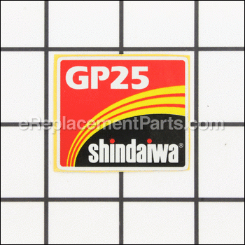 Label, Name Plate - 70006-85121:Shindaiwa