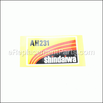 Label, Trade - X504003240:Shindaiwa