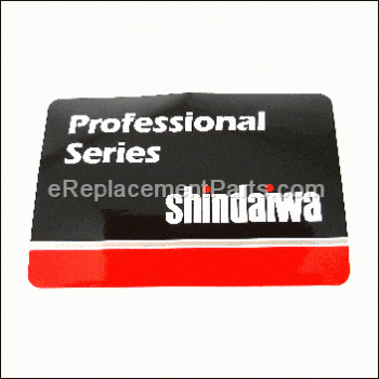 Shindaiwa Professional Label - 19420-00109:Shindaiwa