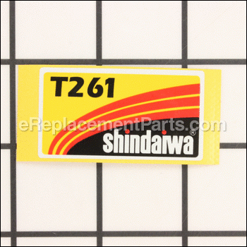 Trade Label-red - X504001990:Shindaiwa