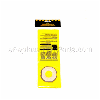 High Efficiency Collection Filter Bags-2 Pack - 9198800:Shop-Vac