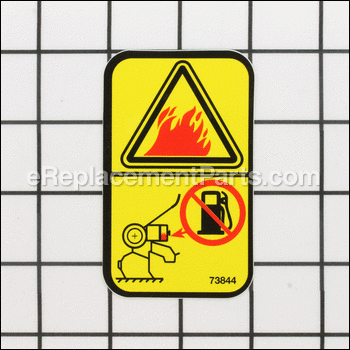 Decal, Fuel Safety - 7073844SM:Simplicity