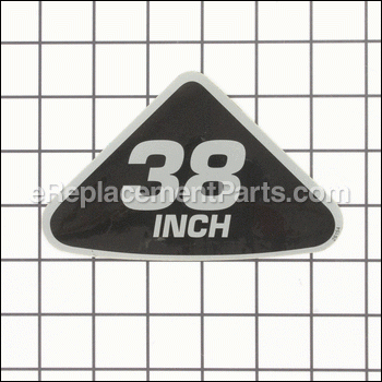 Decal, 38-in - 7026154SM:Simplicity