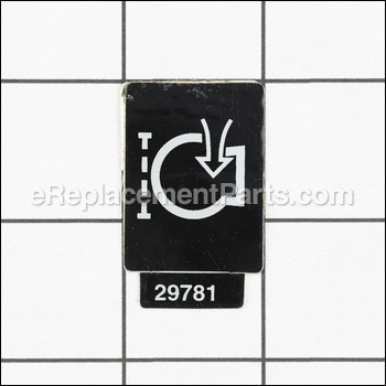 Decal, Air Filter - 7029781YP:Snapper