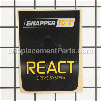 Decal, Handle, React Drive - 7103966YP:Snapper
