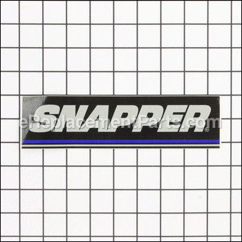 Decal, Snapper Rear Stripe, Si - 1731955SM:Snapper