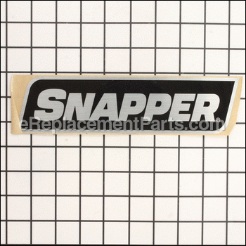 Decal, Protective Sticker - 1723296SM:Snapper