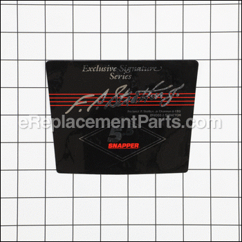 Decal, 5.5 Hp Signature - 7027874YP:Snapper