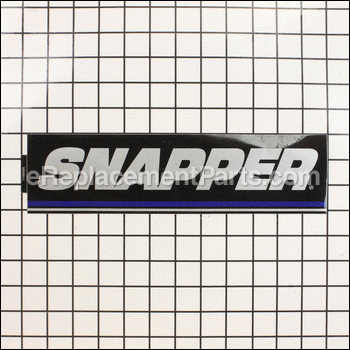 Decal, Snapper - 7100505YP:Snapper