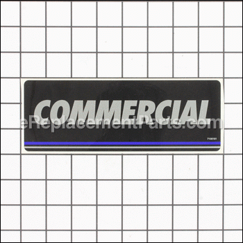 Decal, Commercial, Control Pan - 7100181YP:Snapper
