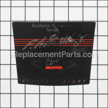 Decal, 5.5 Hp Signature - 7027875YP:Snapper