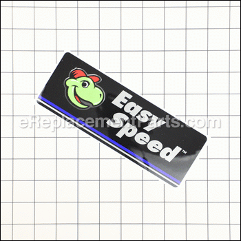 Decal, Easy Speed, Control - 7100183YP:Snapper