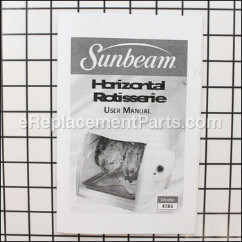 Instruction Manual - 108315000000:Sunbeam