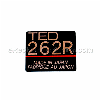 Decal-name Plate - 6694115:Tanaka