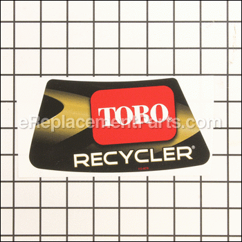 Decal-recycler - 131-4540:Toro