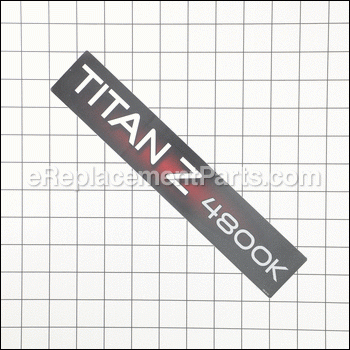 Decal-titan Z - 109-9143:Toro