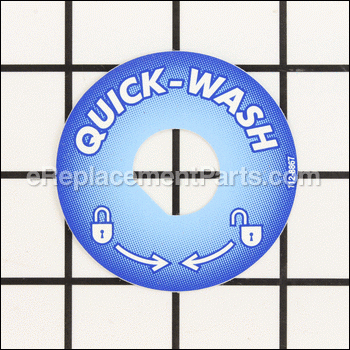 Decal-quick Wash - 137-9196:Toro