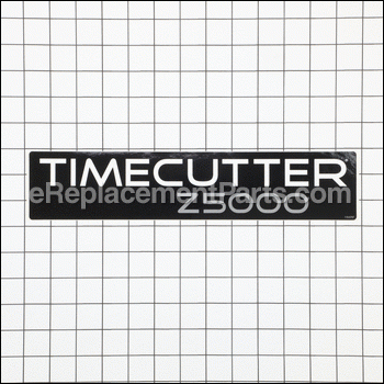 Decal-timecutter - 110-6797:Toro