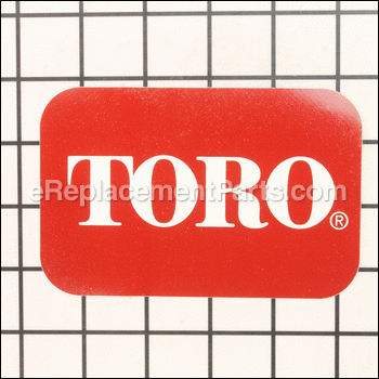 Decal - 105-8278:Toro