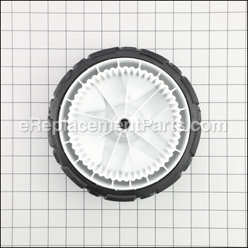 8 Inch Wheel Asm (Front, White) - 137-9189:Toro