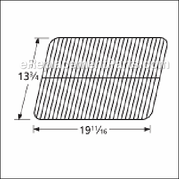 Porcelain Steel Wire Cooking Grid - 52081:Aftermarket