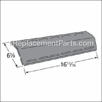 Porcelain Steel Heat Plate - 96301:Aftermarket