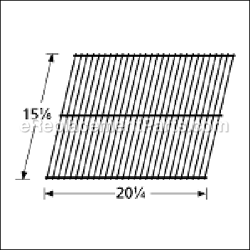 Porcelain Steel Wire Cooking Grid - 59001:Aftermarket