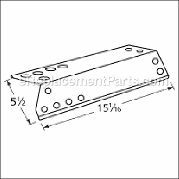 Stainless Steel Heat Plate - 96781:Aftermarket