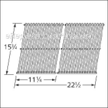 Stainless Steel Wire Cooking Grid - 537S2:Aftermarket