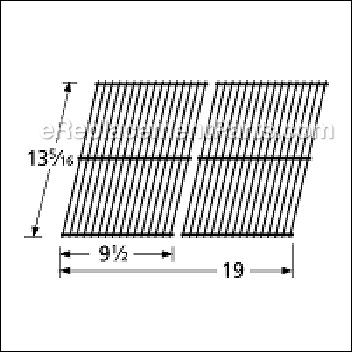 Porcelain Steel Wire Cooking Grid - 50402:Aftermarket
