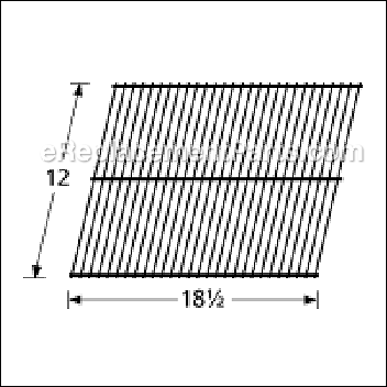 Porcelain Steel Wire Cooking Grid - 50101:Aftermarket