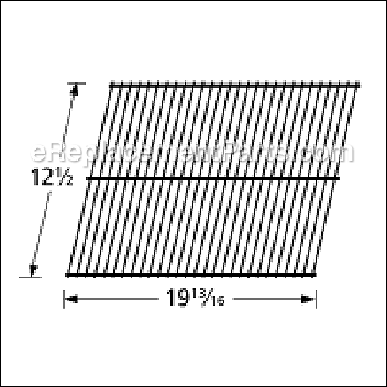 Porcelain Steel Wire Cooking Grid - 50201:Aftermarket