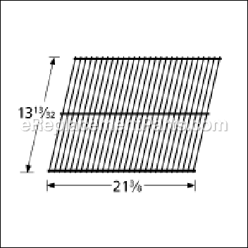 Porcelain Steel Wire Cooking Grid - 54601:Aftermarket