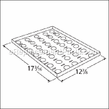 Stainless Steel Heat Plate - 92541:Aftermarket