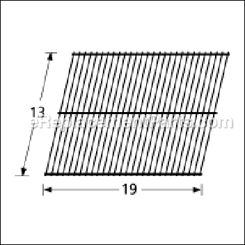 Porcelain Steel Wire Cooking Grid - 54501:Aftermarket