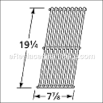 Stainless Steel Clad Wire Cooking Grid - 5S531:Aftermarket