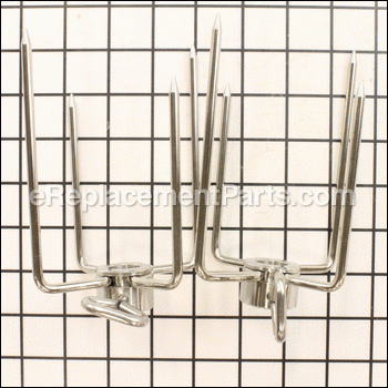 Meat Holder Forks (s/s), 9/16& - S13865:Twin Eagles