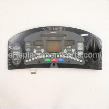 97tm184 Overlay Console Assemb - 016344-ZUP:Vision Fitness