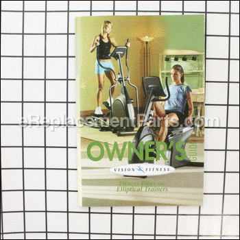 Manual Owner Bike/elliptical - 103241:Vision Fitness