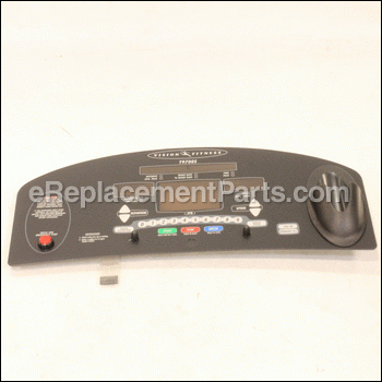 Overlay Console Assembly T9700 - 063022-ZUP:Vision Fitness