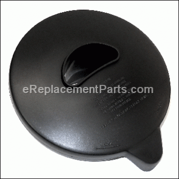 Pulp Container Cover (black) - 025583:Waring