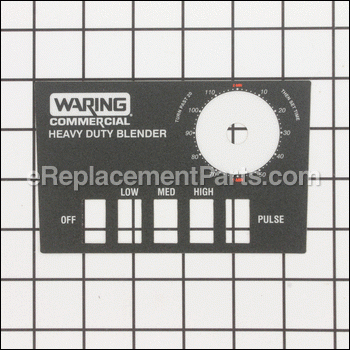 Name Plate - 026723:Waring