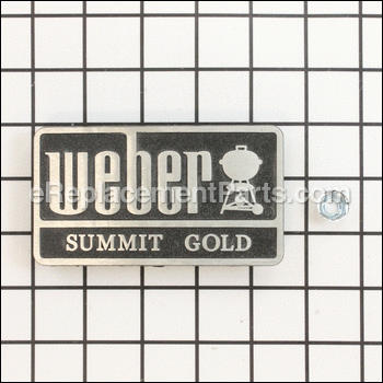 Logo And Fastener - 51410:Weber