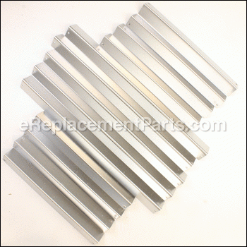 Set Of Stainless Steel Replacement Flavorizer Bars - 7538:Weber