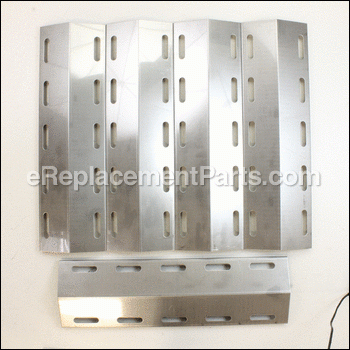 Heat Distribution Plates, Stainless Steel (5 Pieces) - 30500701:Weber