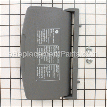 Cover For Control Assembly, Grey - 61472:Weber