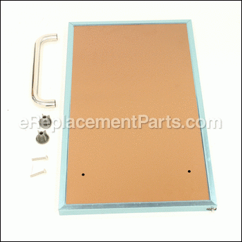 LHS door assembly - copper - 67837:Weber