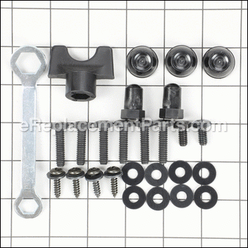 Hardware Pack W/hubcaps - 87006:Weber
