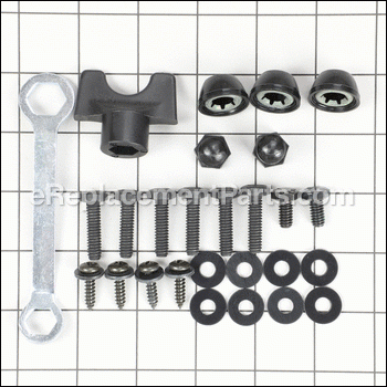 Hardware Pack W/hubcaps - 87006:Weber